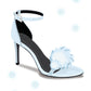 Furry Pom Pom Heels
